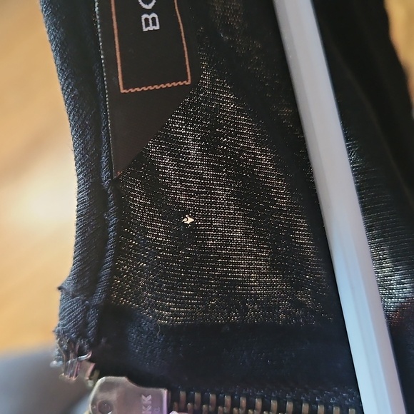 BCBGMaxAzria Silk Cotton Dress/Size 10  come with belt - Picture 6 of 9